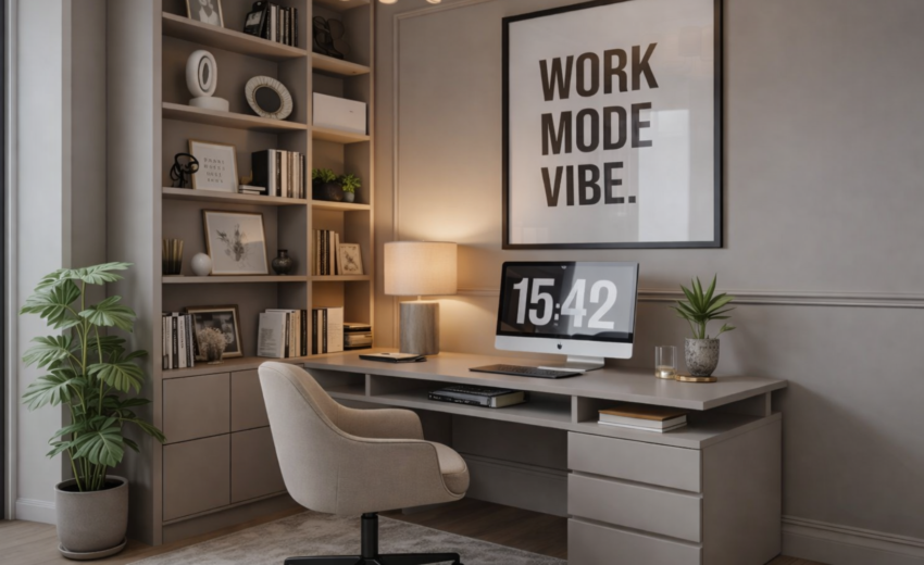 fitted home office study furniture London