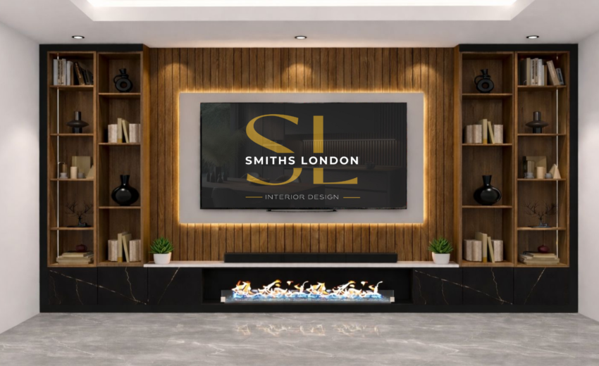luxury media wall design UK