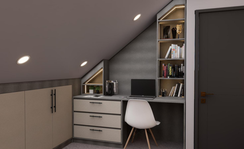 fitted home office study furniture London