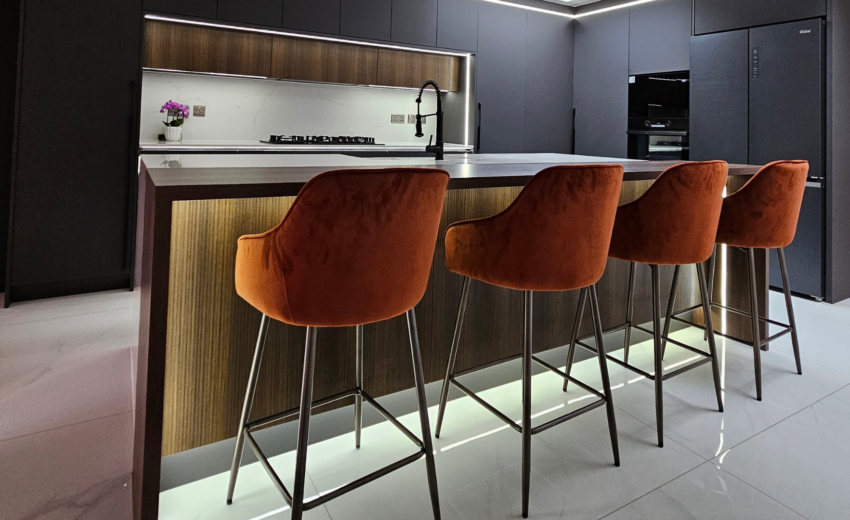 high end fitted kitchen interior London