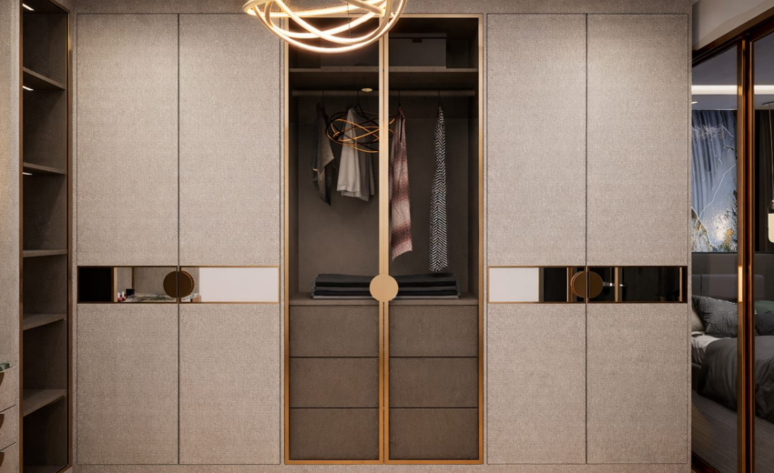 custom storage wardrobe interior design London
