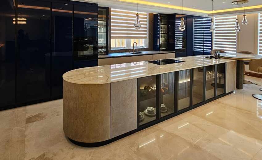 high end fitted kitchen interior London