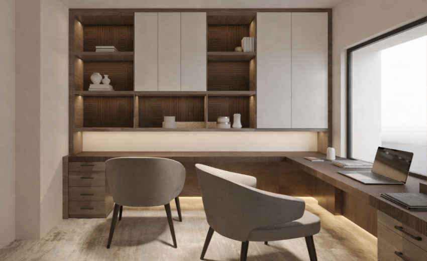 bespoke home study room design London