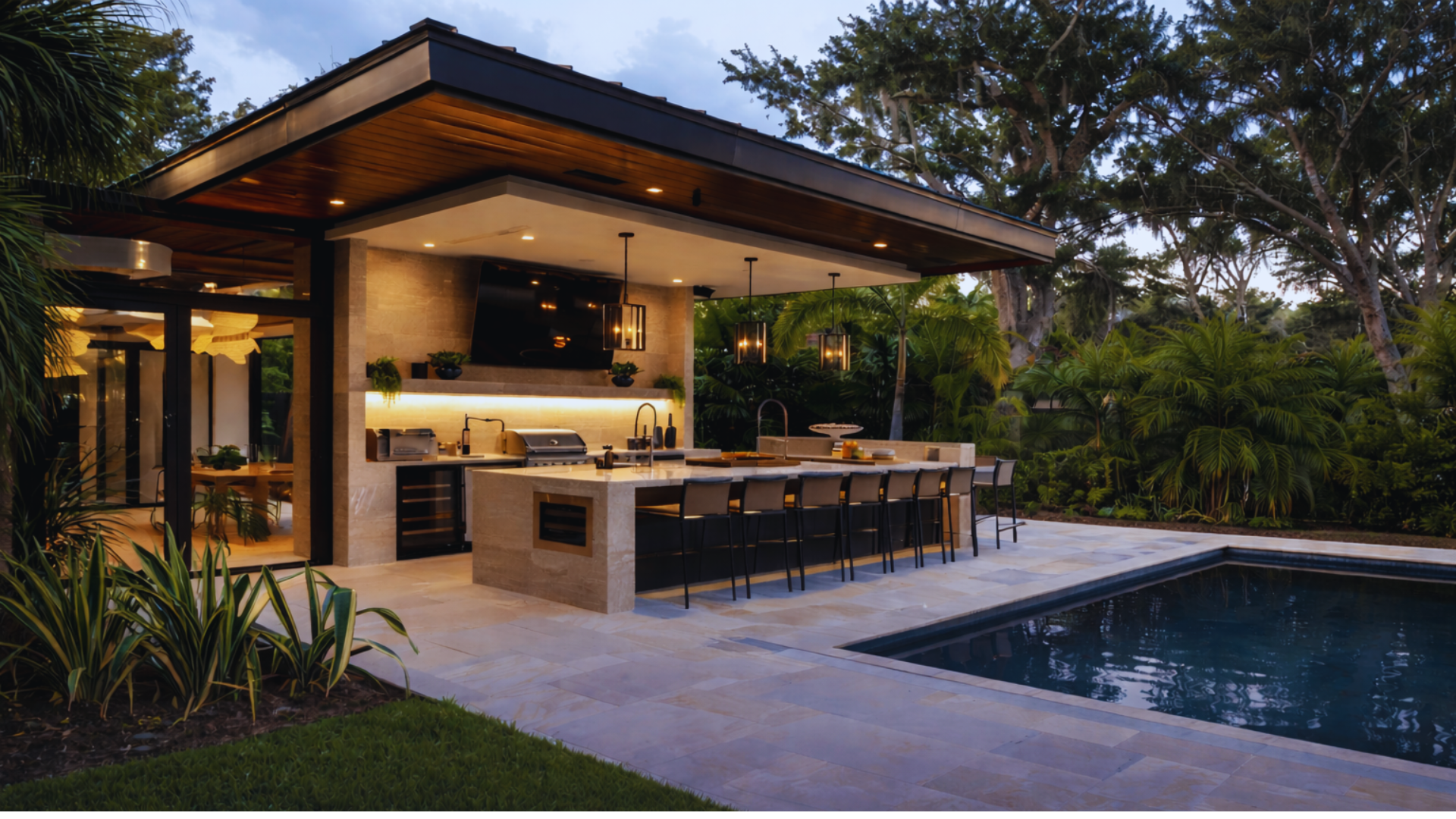 high end fitted kitchen interior London