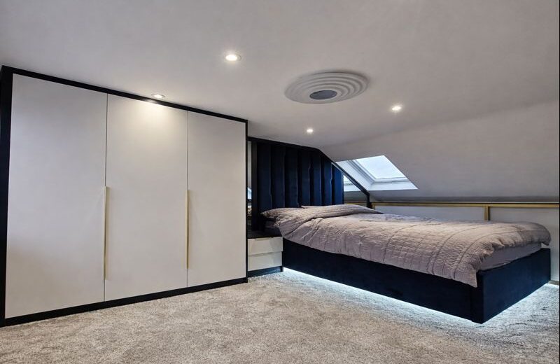 modern fitted bedroom design UK