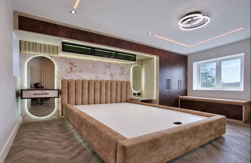 custom bedroom interior design London