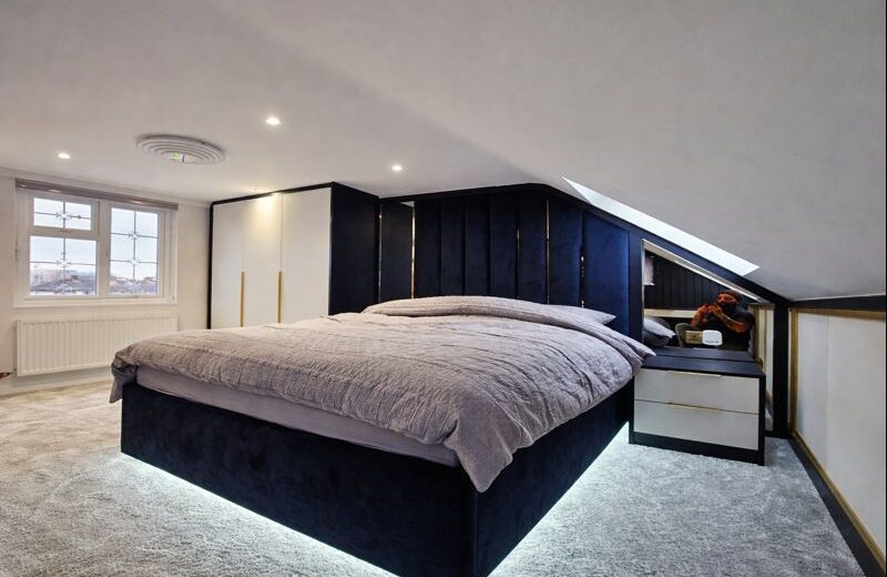 modern fitted bedroom design UK